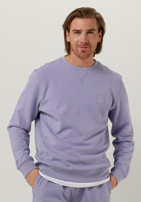 Paarse BOSS Sweater WESTART - large