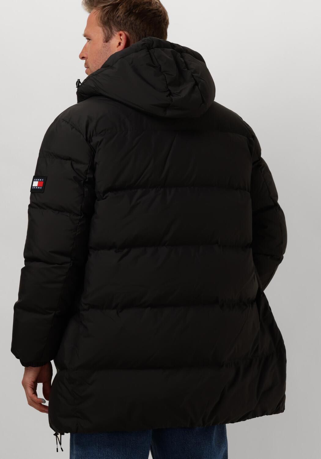 TOMMY JEANS Heren Jassen Tjm Essential Down Parka Zwart