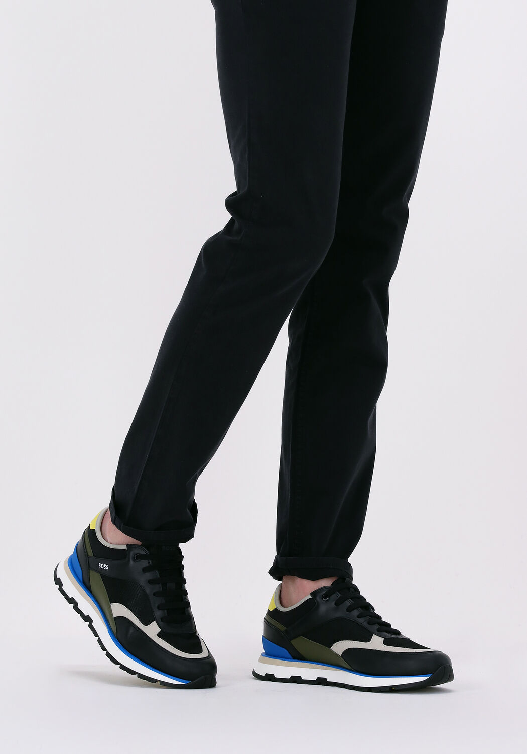 Zwarte BOSS Lage sneakers ARIGON RUNN - large