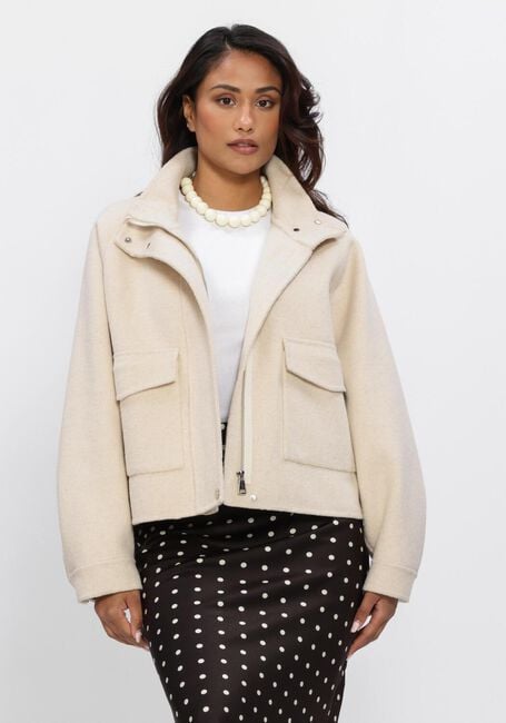 Beige STUDIO AR Jack CAILIN WOOL BLEND - large