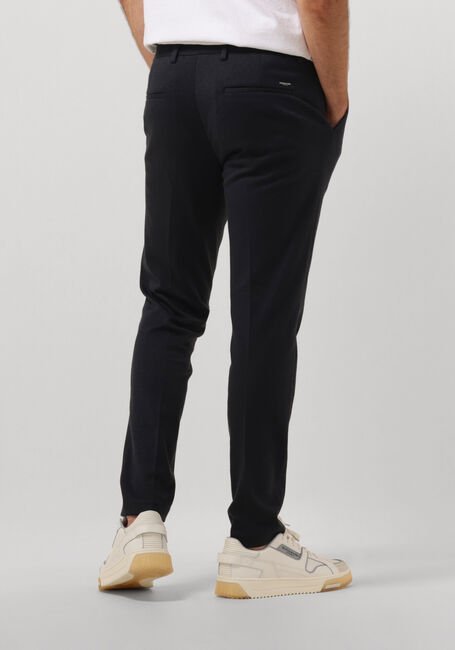 Donkerblauwe SCOTCH & SODA Chino MOTT - SUPER SLIM-FIT YARN-DYED KNITTED CHINO - large