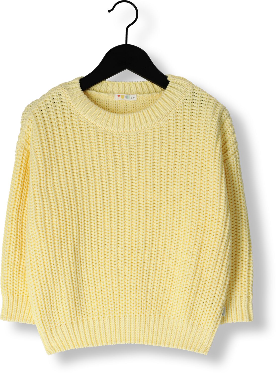 YUKI KIDSWEAR Meisjes Truien & Vesten Chunky Knitted Sweater Geel
