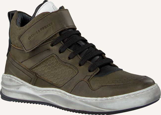 Groene JOCHIE & FREAKS Hoge sneakers 18480 Groene JOCHIE & FREAKS Hoge sneakers 18480 - large