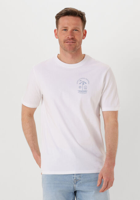 Witte SCOTCH & SODA T-shirt REGULAR FIT LEFT CHEST LOGO T-SHIRT - large