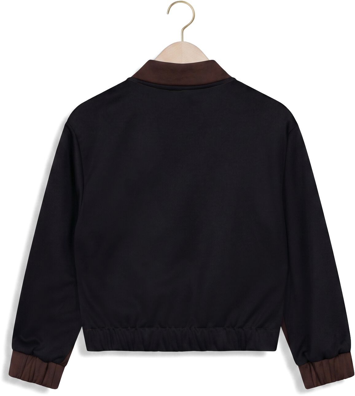 ALIX MINI Jongens Truien & Vesten Colourblock Training Jacket Bruin