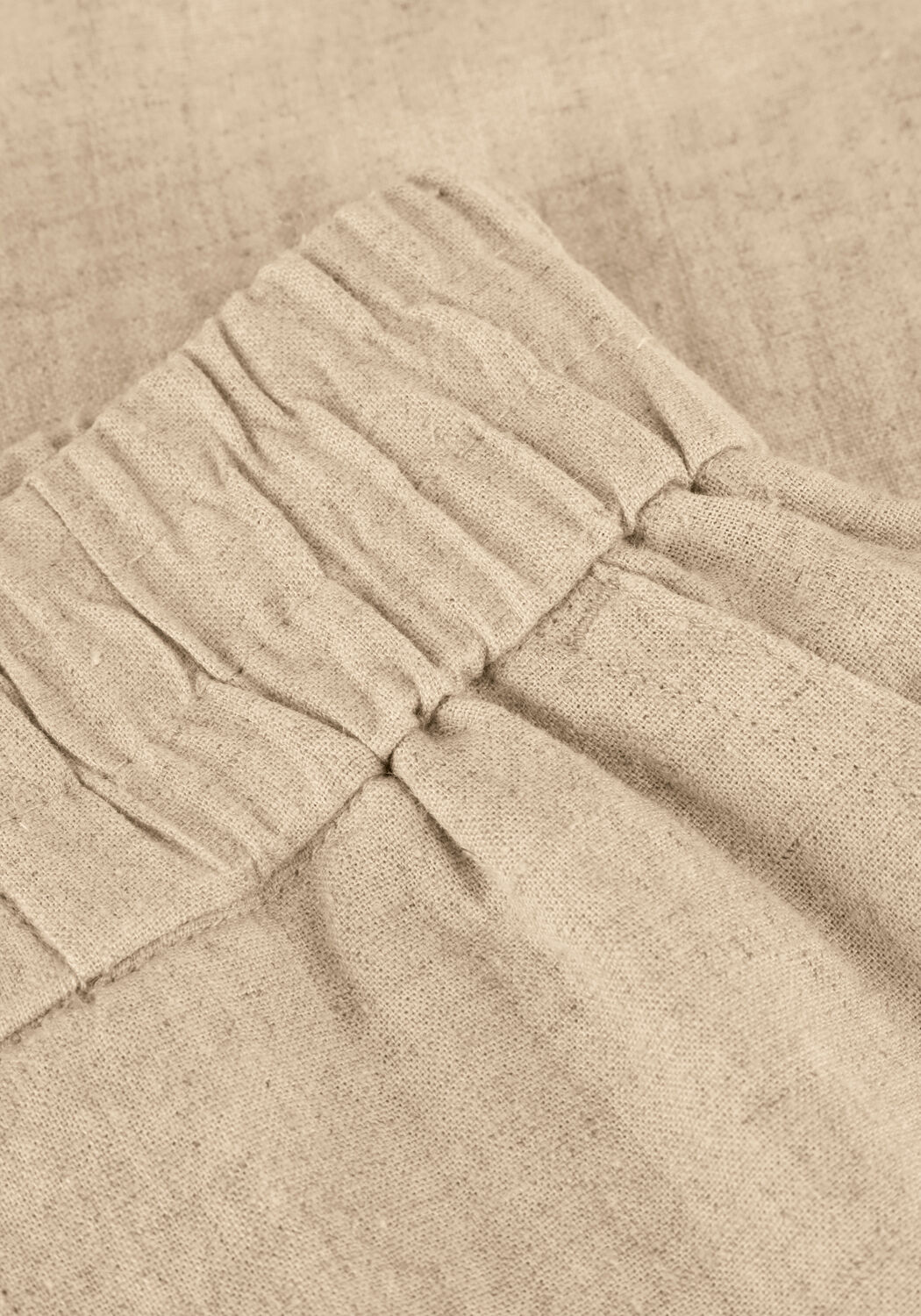 Beige FIVEUNITS Wijde broek LINEA - large