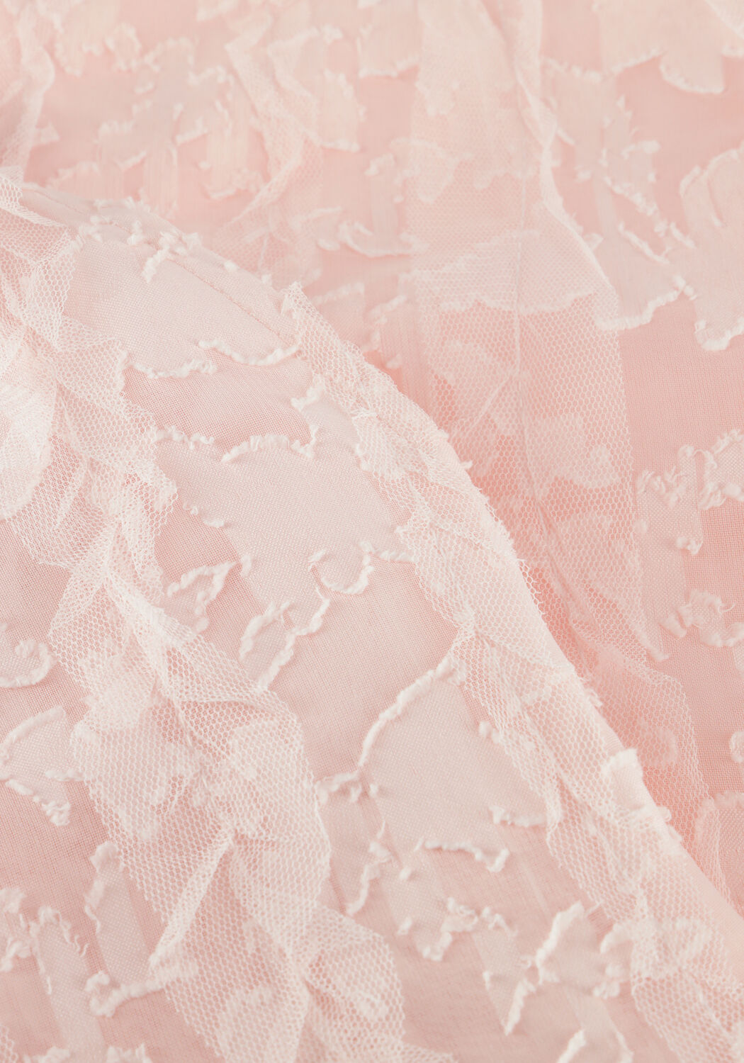 Lichtroze STUDIO AMAYA Wijde broek EMILIA - large