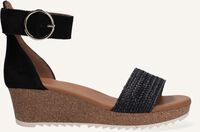 Zwarte PAUL GREEN Platte sandalen 7793 - medium