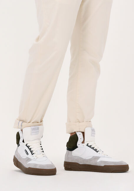 Witte FLORIS VAN BOMMEL Hoge sneakers SFM-10117-01 - large