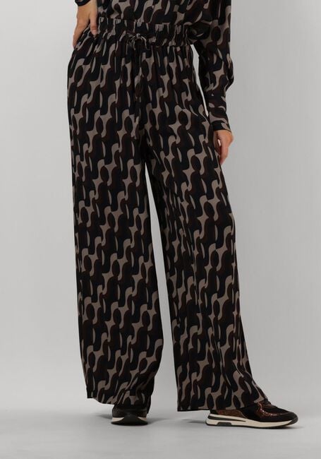 Zwarte NOTRE-V Wijde broek NV-EMMELIE - large