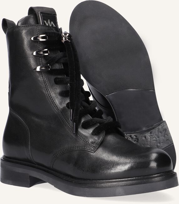 Zwarte VIA VAI Veterboots VIOLA LAKE Zwarte VIA VAI Veterboots VIOLA LAKE - large