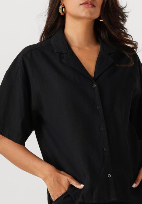 Zwarte SELECTED FEMME Blouses SLFLUISA 2/4 REVERS SHIRT B - large