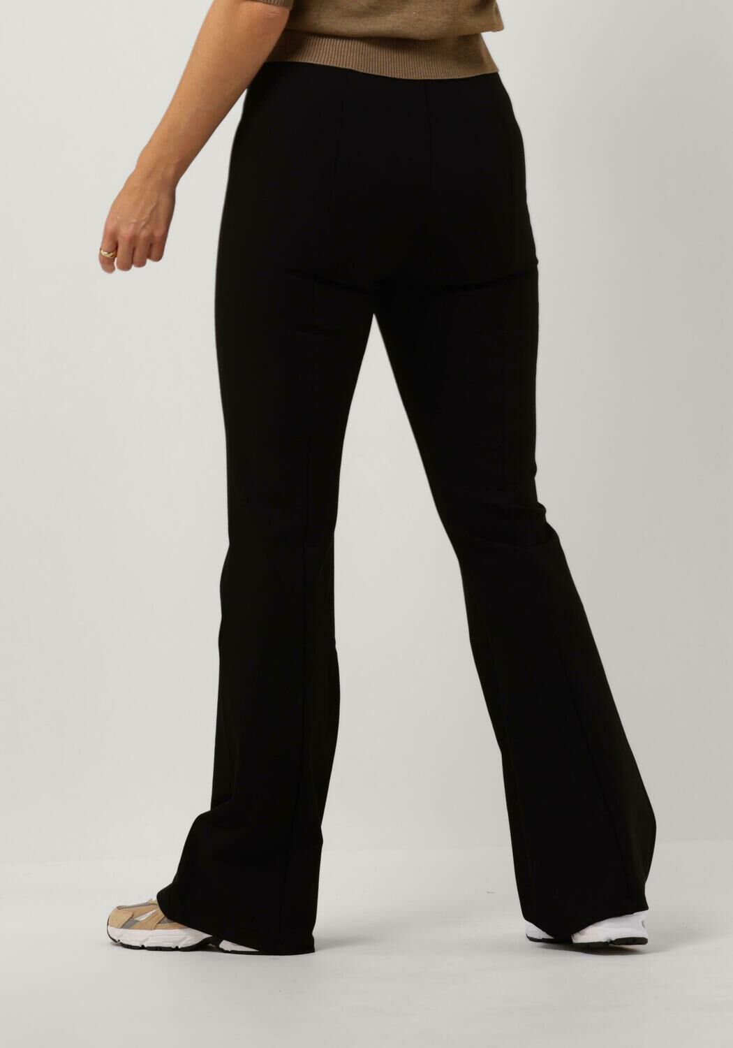 MINUS Dames Broeken Marcia High Waisted Flared Pant Zwart
