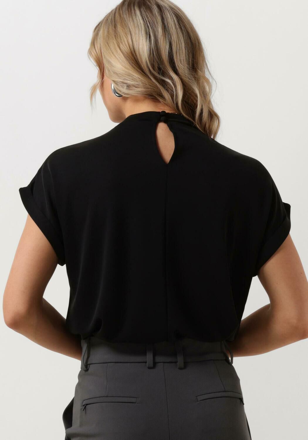 MINUS Dames Tops & T-shirts Mavelyn Modal Blouse Zwart