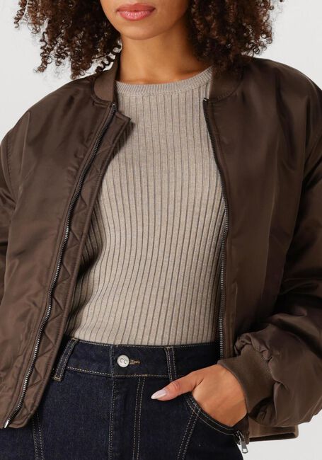 Bruine CO'COUTURE Jack LIBBY BOMBER JACKET - large