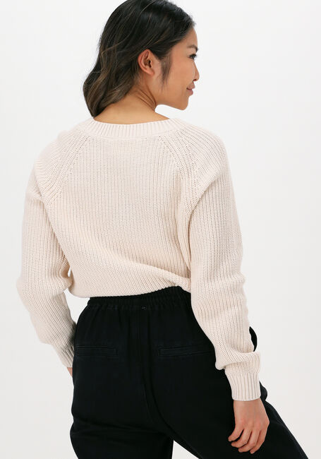 Ecru SELECTED FEMME Trui SIRA LS KNIT - large