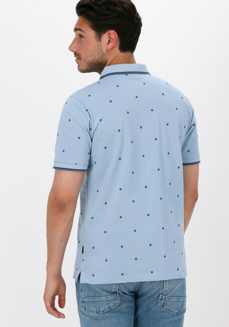 Blauwe KULTIVATE Polo PL DOTTED - large