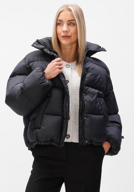 Zwarte MODSTR&Ouml;M Gewatteerde jas ODINMD JACKET - large