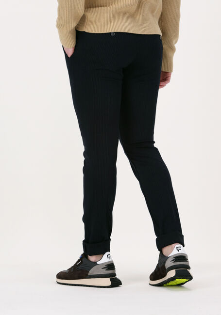 Donkerblauwe TOMMY HILFIGER Pantalon BLEECKER JERSEY PINSTRIPE - large