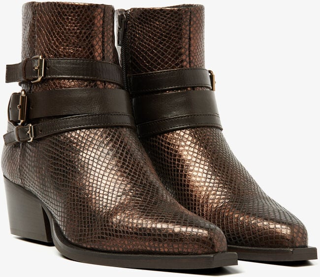 Bruine VIA VAI Enkellaarsjes DO LIVIA - large