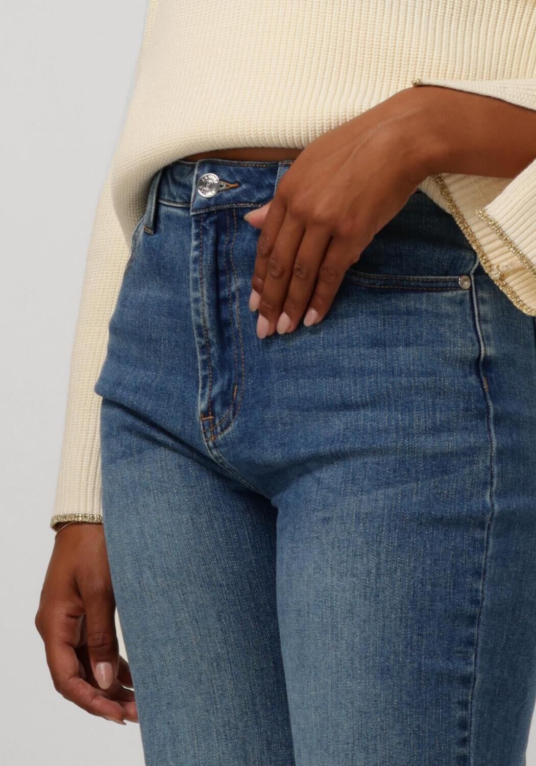 JANICE Dames Jeans Jason Blauw
