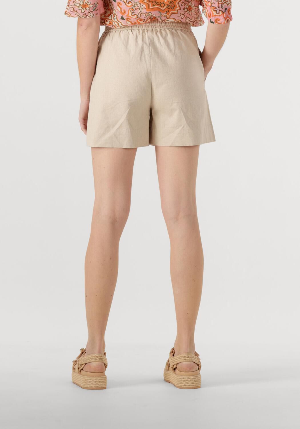 OBJECT Dames Broeken Objviggo Mw Lo Shorts Beige