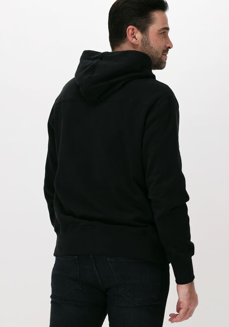 Zwarte CALVIN KLEIN Sweater MONOGRAM LOGO HOODIE - large