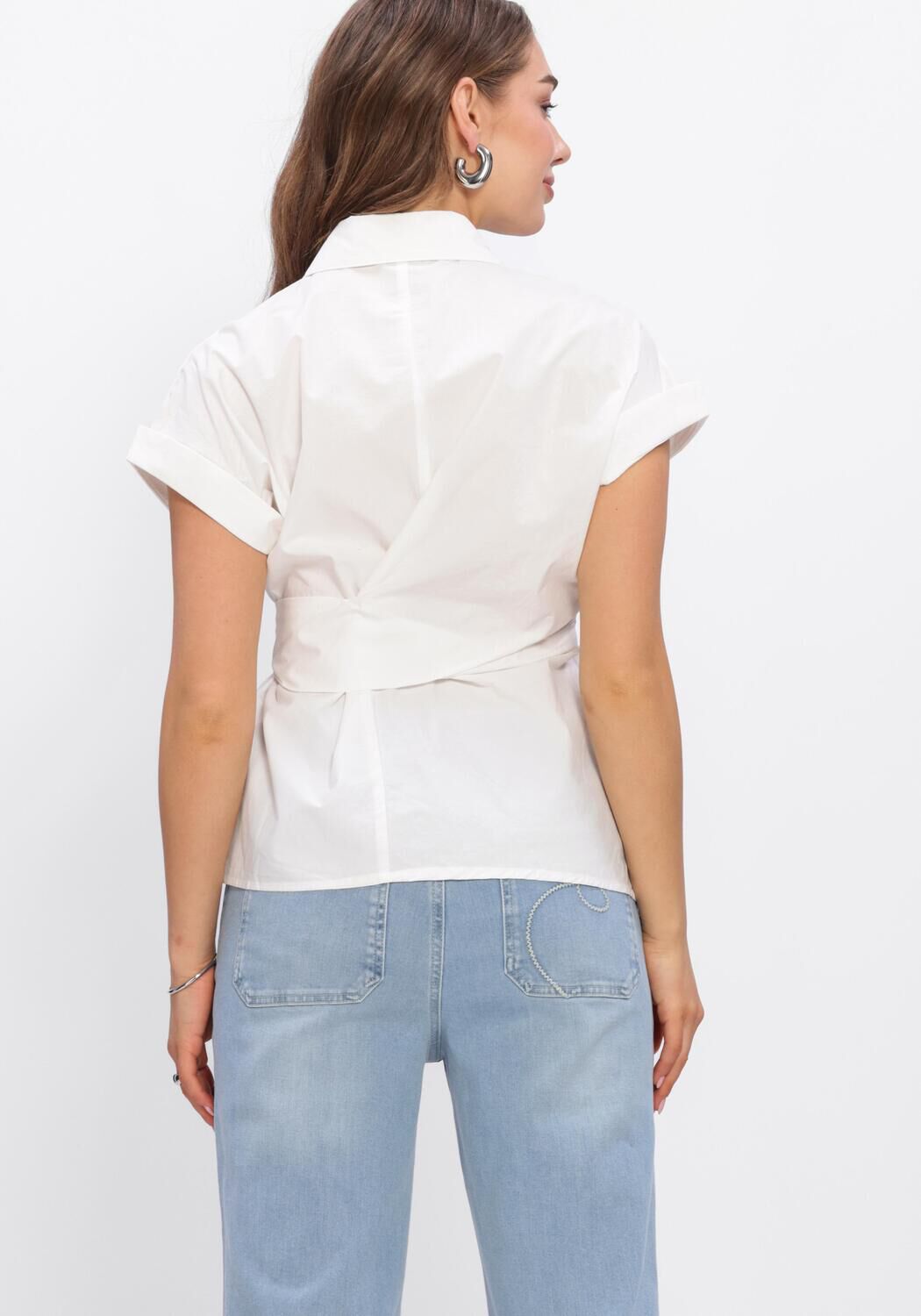 Gebroken wit NUKUS Blouses ANETA TOP - large