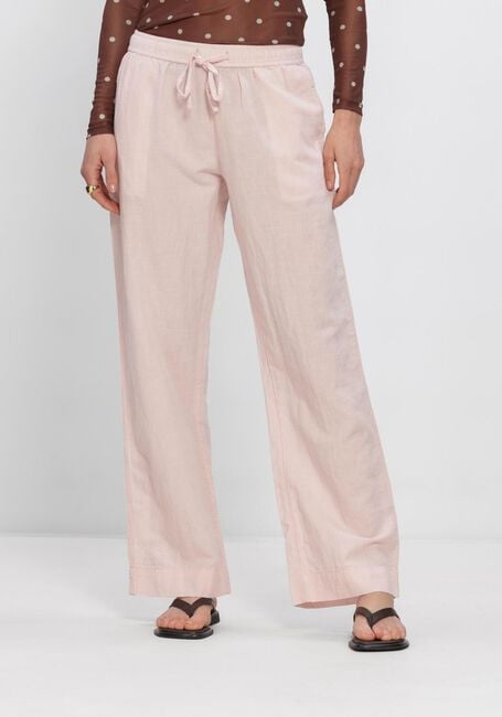Roze NEO NOIR Wijde broek SONAR LINEN PANT - large
