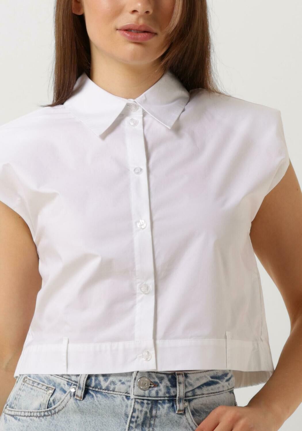 GESTUZ Dames Blouses Lionessgz Sl Shirt Wit