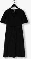 Zwarte OBJECT Midi jurk OBJJACIRA 2/4 V-NECK DRESS