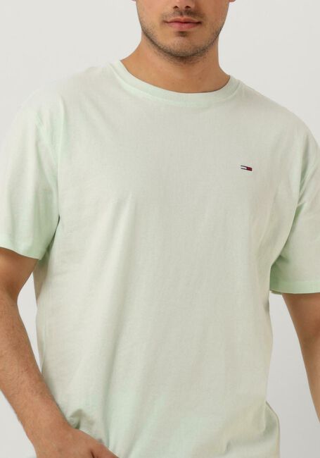 Mint TOMMY JEANS T-shirt TJM CLSC SOLID TEE | Omoda