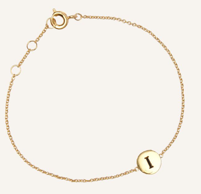Gouden ATLITW STUDIO Armbanden CHARACTER BRACELET LETTER GOLD Gouden ATLITW STUDIO Armbanden CHARACTER BRACELET LETTER GOLD - large