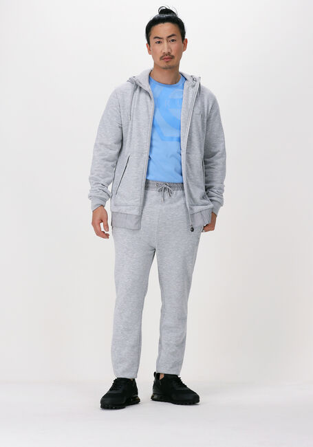 Lichtgrijze CRUYFF Sweatpant AIMAR PANT - 280 GSM BRUSHBACK WOVEN OVERLAYERS - large