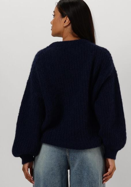 Donkerblauwe DES PETITS HAUTS Trui BURMA - large