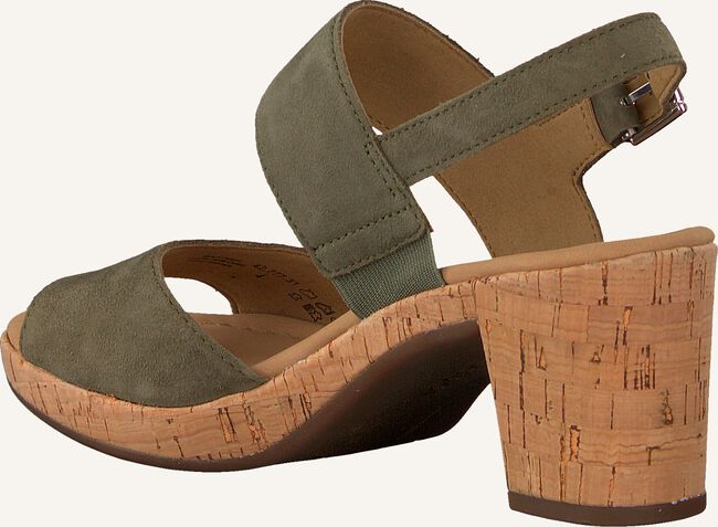 Groene GABOR Platte sandalen 777.1 Groene GABOR Platte sandalen 777.1 - large