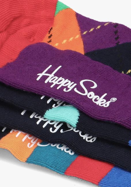 Blauwe HAPPY SOCKS Sokken 4-PACK MULTI-COLOR SOCKS GIFT SET - large