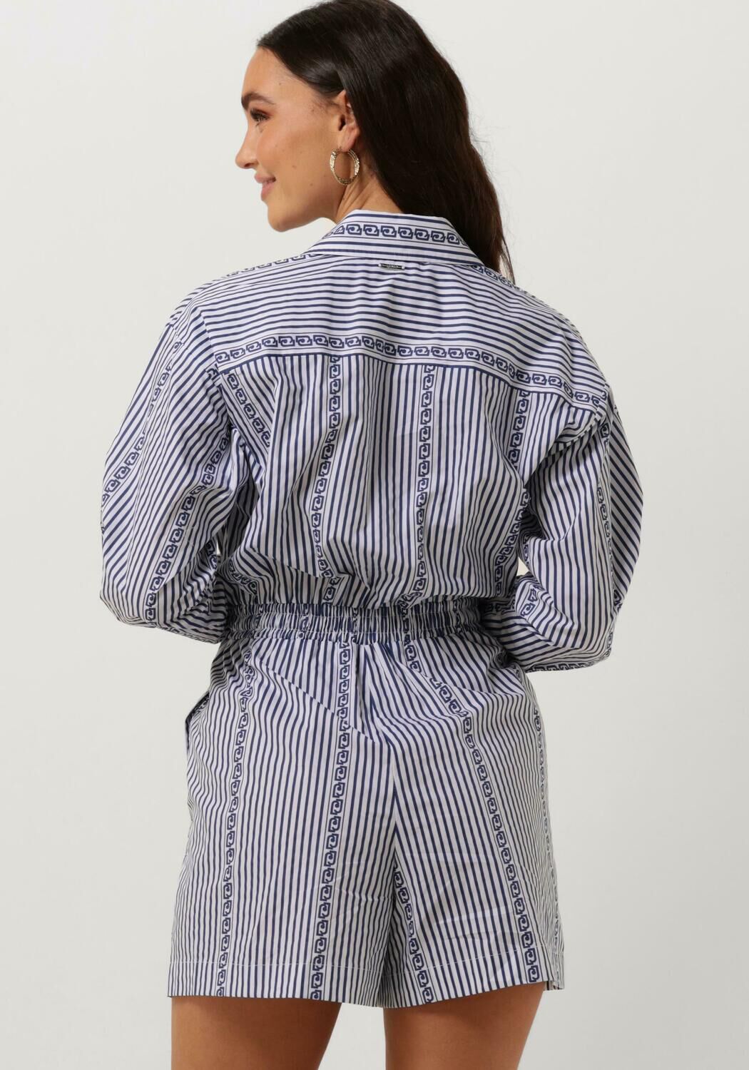 LIU JO Dames Jumpsuits Popeline Stampa Tp Dress Blauw