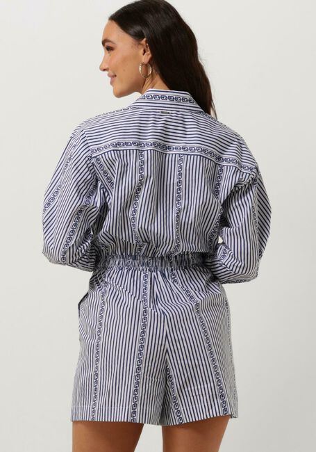 Blauw/wit gestreepte LIU JO Jumpsuit POPELINE STAMPA TP DRESS - large