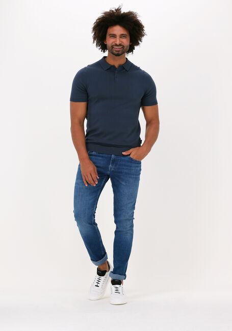 Blauwe SAINT STEVE Polo CHRIS - large