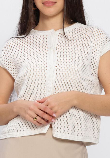 Witte AIMEE THE LABEL Tops & T-shirts NOA KNITTED TOP - large