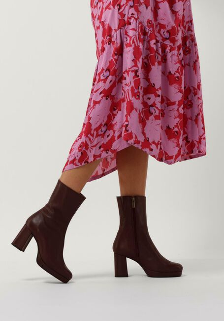 Rode TANGO Enkellaarsjes NADINE 5 - large