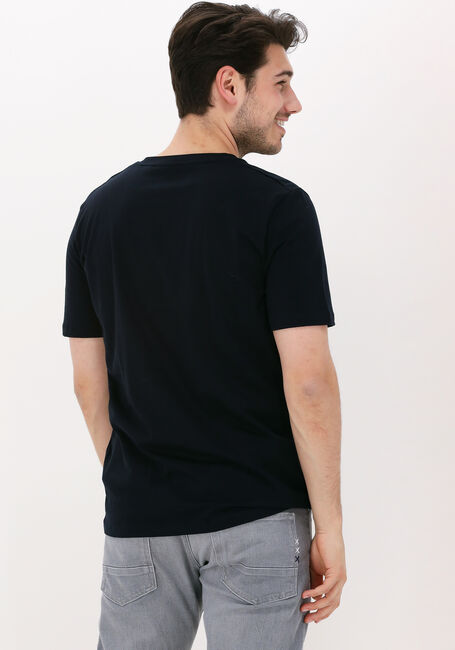 Donkerblauwe SCOTCH & SODA T-shirt CREWNECK JERSEY T-SHIRT - large
