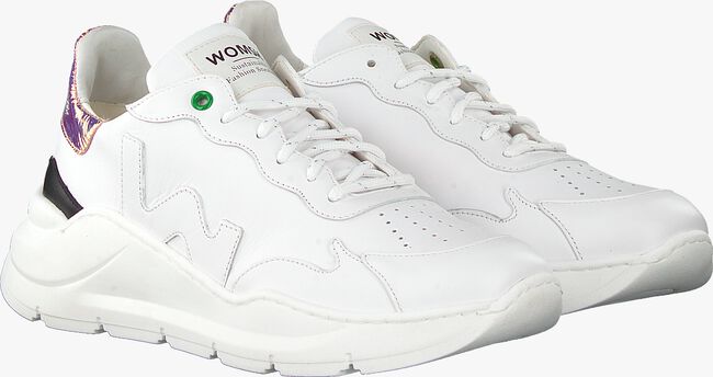 Witte WOMSH Lage sneakers WAVE WHITE SHINY  - large