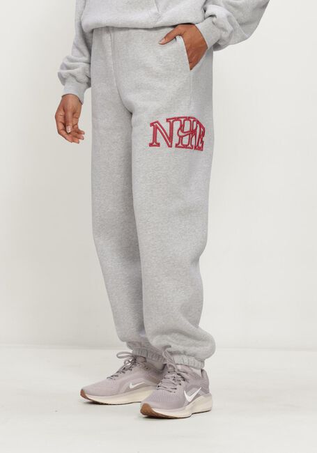 Lichtgrijze NIKE Joggingbroek NIKE STUDIO FLEECE MIDDELZWAAR 'GRAPHIC PACK' - large