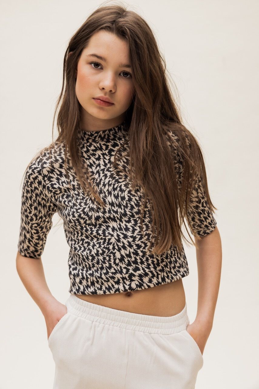 LOOXS 10sixteen Meisjes Tops & T-shirts 2401-5415 Grijs