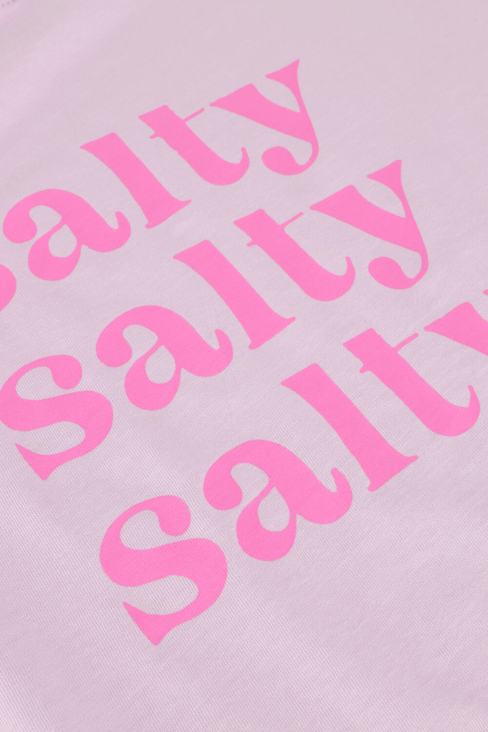 Lila Salty Stitch T-shirt SALTY SMILEY TEE - large