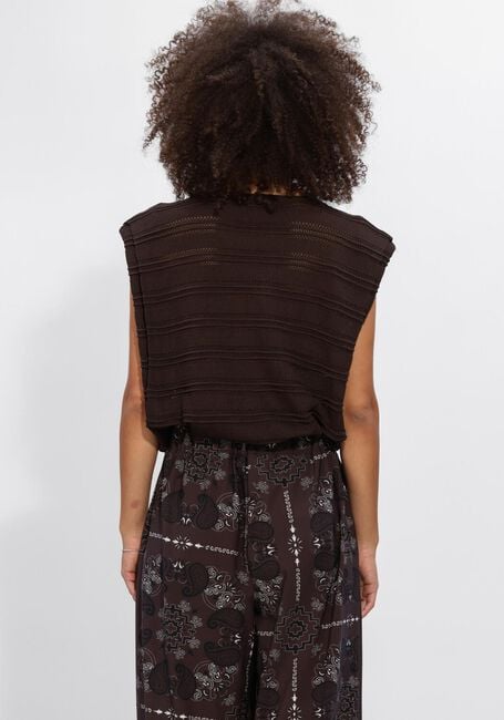 Bruine STUDIO ANNELOES Top Leona knitted top - large