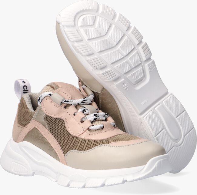 Beige CLIC! Lage sneakers CL-20309 - large