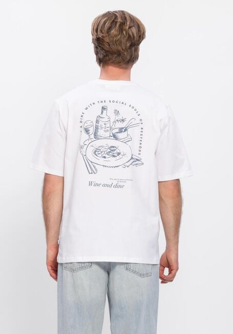 Witte RESTER&Ouml;DS T-shirt TAS PRINT - large